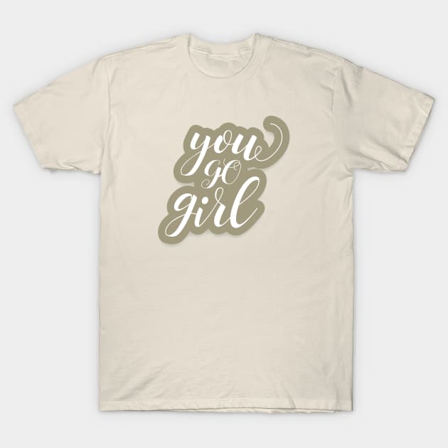 Simply Motivate for Girls T-Shirt by giantplayful